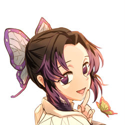 This is a pixiv picture whose title is 胡蝶しのぶ.