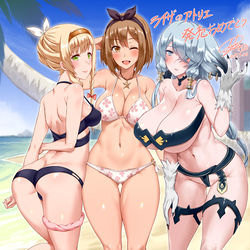 This is a pixiv picture whose title is 「ライザのアトリエ」発売おめでとう.