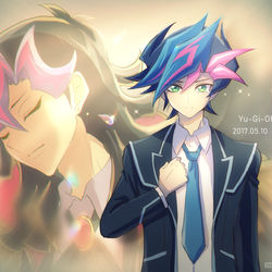 This is a pixiv picture whose title is 胸に刻んで VRAINS.