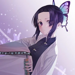 This is a pixiv picture whose title is 鬼滅の刃.
