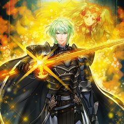 This is a pixiv picture whose title is ファイアーエムブレムサイファ / 炎をその身に宿せし者 ベレト.