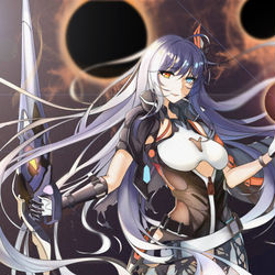 This is a pixiv picture whose title is 琪亚娜.