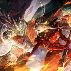 This is a pixiv picture whose title is 人が自ら立ち.