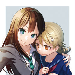 This is a pixiv picture whose title is 「乃々、撮るよ」.