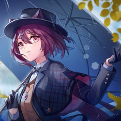 This is a pixiv picture whose title is 玫兰莎.