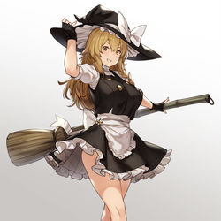 This is a pixiv picture whose title is 魔理沙.