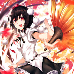 This is a pixiv picture whose title is 射命丸文.
