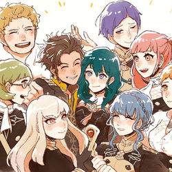 This is a pixiv picture whose title is 「家族」.