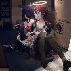 This is a pixiv picture whose title is あめ.