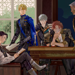 This is a pixiv picture whose title is Gentleman cadets of Faeghus.