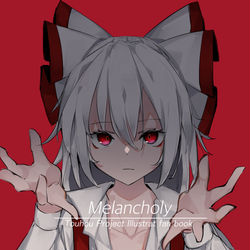 This is a pixiv picture whose title is 【秋季例大祭】イラスト本サンプル.