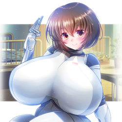 This is a pixiv picture whose title is [Skeb]義肢ちゃん.
