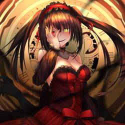 This is a pixiv picture whose title is 時崎狂三 D.A.B ver..
