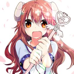 This is a pixiv picture whose title is まぞくログ　アニメよかったね.