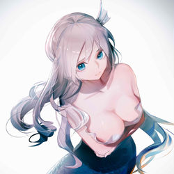 This is a pixiv picture whose title is 人鱼.