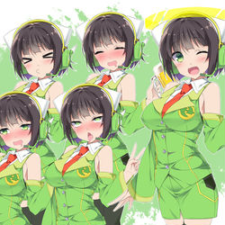 This is a pixiv picture whose title is 京町セイカさん立ち絵素材ver2.0.