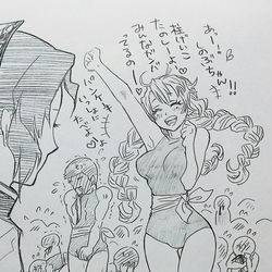This is a pixiv picture whose title is みつりのはしらげいこ！.
