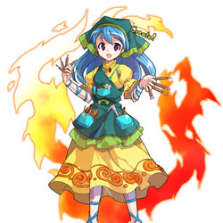 This is a pixiv picture whose title is 埴安神袿姫立ち絵修正 表情差分.