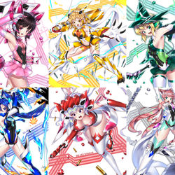 This is a pixiv picture whose title is 神様も知らないヒカリで歴史を創ろう.