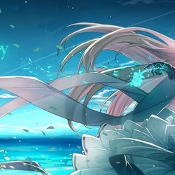 This is a pixiv picture whose title is 五周年~.