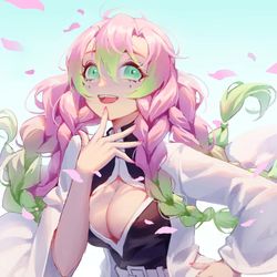 This is a pixiv picture whose title is 恋柱.