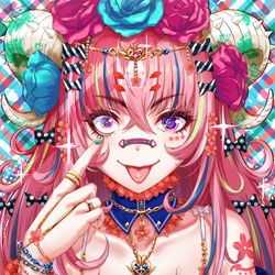 This is a pixiv picture whose title is 羊娘.