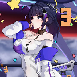 This is a pixiv picture whose title is 崩壊3rd.