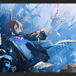 This is a pixiv picture whose title is 《希望》.