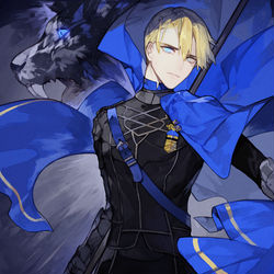 This is a pixiv picture whose title is ディミトリ.