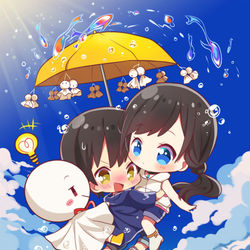 This is a pixiv picture whose title is 天気の子.