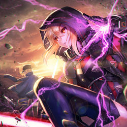 This is a pixiv picture whose title is えっちゃんとヒロインX.