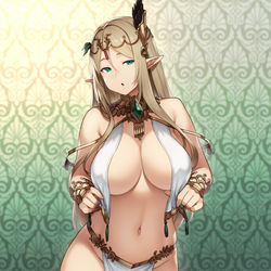 This is a pixiv picture whose title is エルフ　リリィ.