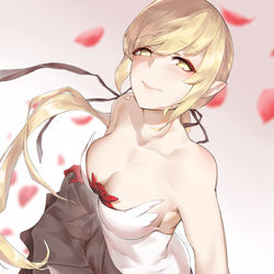This is a pixiv picture whose title is KISSSHOT.
