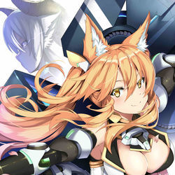 This is a pixiv picture whose title is フロンティア ハンター INVOKE さくらドリル.