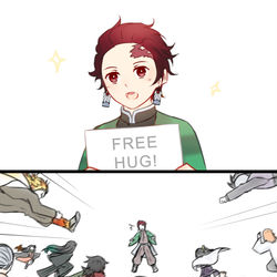 This is a pixiv picture whose title is Kimetsu no Meme.