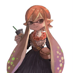 This is a pixiv picture whose title is いか.