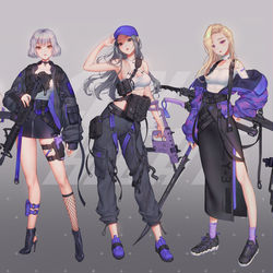 This is a pixiv picture whose title is GUNSIGHT.