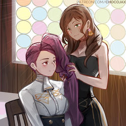This is a pixiv picture whose title is 朝.