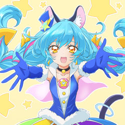 This is a pixiv picture whose title is キュアコスモ.