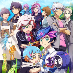 This is a pixiv picture whose title is 遊☆戯☆王VRAINS.