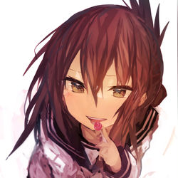 This is a pixiv picture whose title is 飴と電.