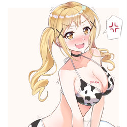 This is a pixiv picture whose title is 市ヶ谷牧場ミルク乳搾り体験会.