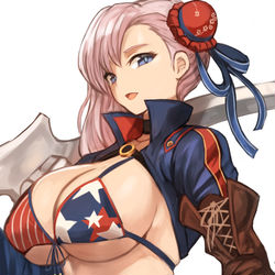 This is a pixiv picture whose title is 무사시.