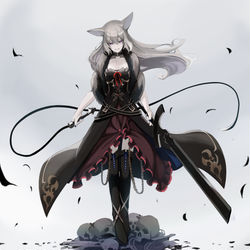 This is a pixiv picture whose title is 魔王.