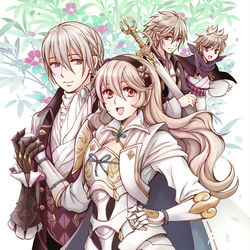 This is a pixiv picture whose title is 白夜ジョカム家.
