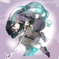 This is a pixiv picture whose title is 無.