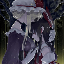 This is a pixiv picture whose title is 秋季例大祭.