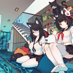 This is a pixiv picture whose title is 扶桑山城.