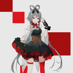 This is a pixiv picture whose title is 《黑蜜子》.