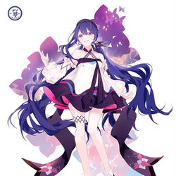 This is a pixiv picture whose title is 【仕事繪】.
